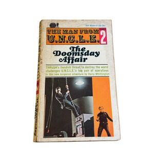 U.N.C.L.E. The Doomsday Affair Ace Books 1966 Paperback Novel Harry Whittington